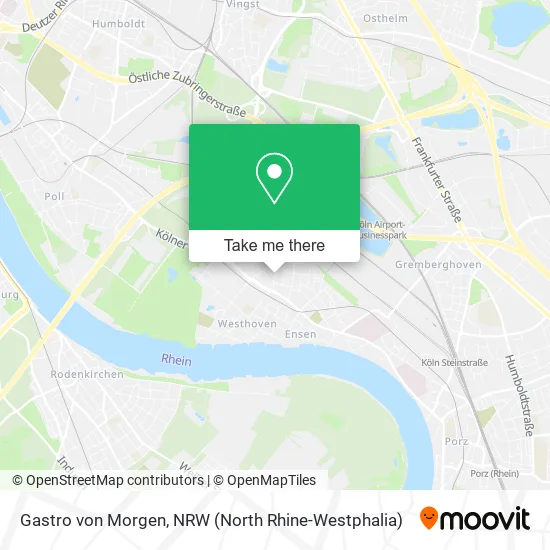 Карта Gastro von Morgen