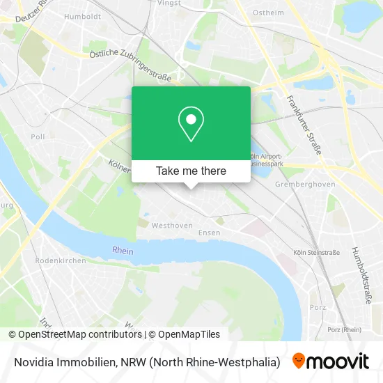Novidia Immobilien map