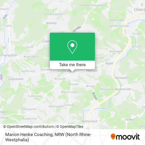 Marion Henke Coaching map