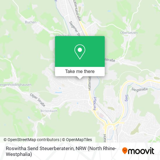 Roswitha Send Steuerberaterin map