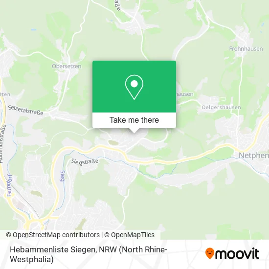 Hebammenliste Siegen map