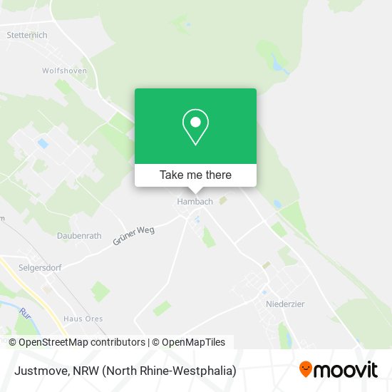 Justmove map