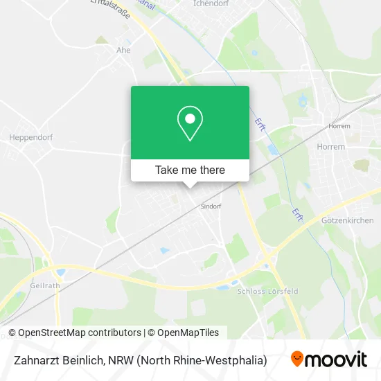 Zahnarzt Beinlich map