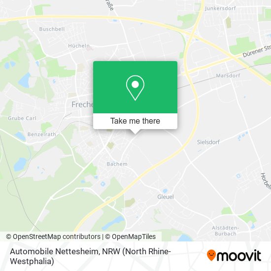 Automobile Nettesheim map
