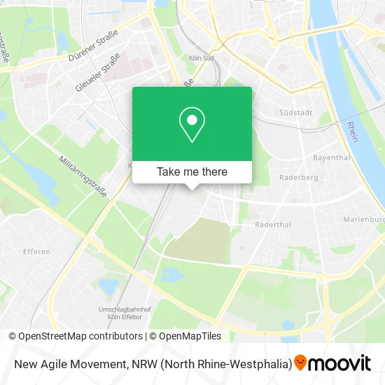Карта New Agile Movement