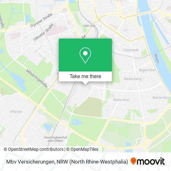 Mbv Versicherungen map