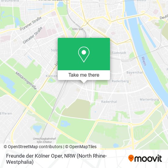 Freunde der Kölner Oper map