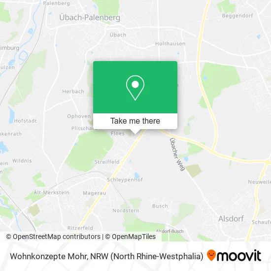 Карта Wohnkonzepte Mohr