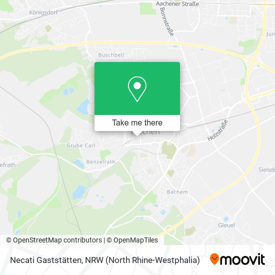 Necati Gaststätten map
