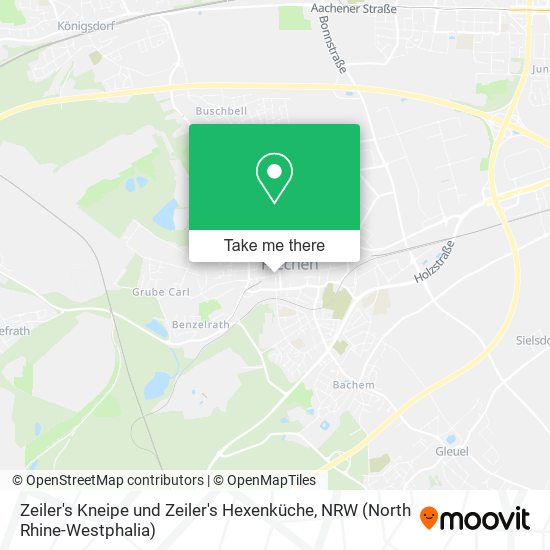 Zeiler's Kneipe und Zeiler's Hexenküche map