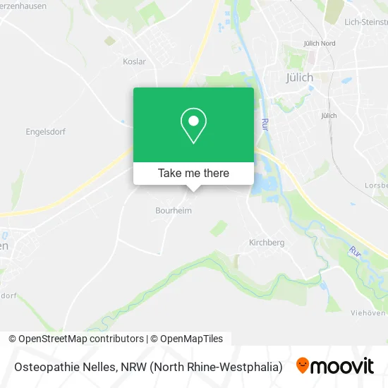 Карта Osteopathie Nelles