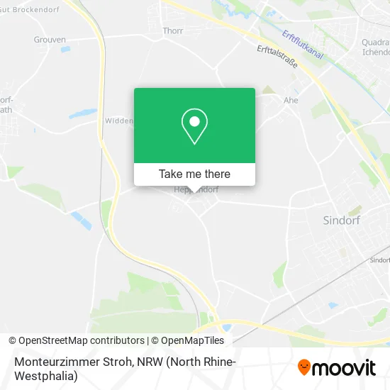 Карта Monteurzimmer Stroh