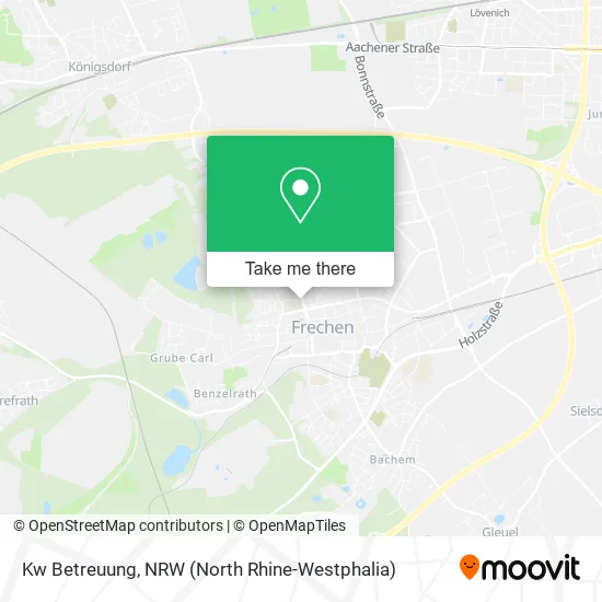 Карта Kw Betreuung