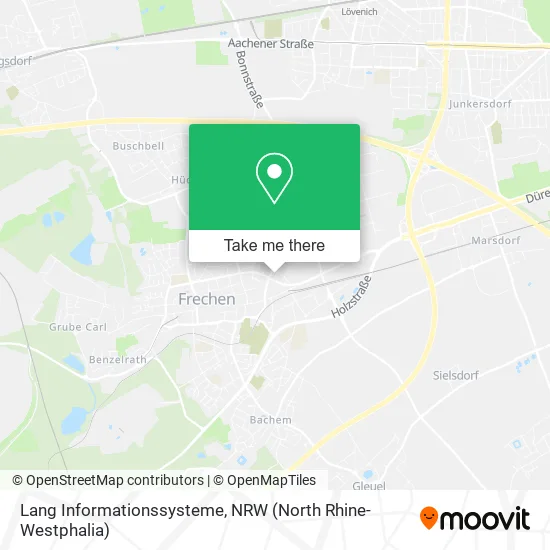 Карта Lang Informationssysteme