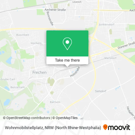 Карта Wohnmobilstellplatz