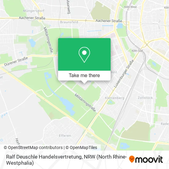 Карта Ralf Deuschle Handelsvertretung