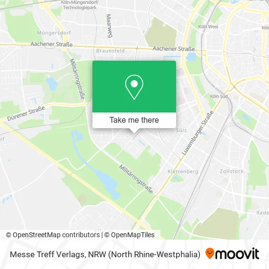 Карта Messe Treff Verlags