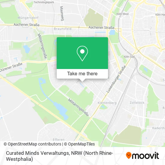 Карта Curated Minds Verwaltungs