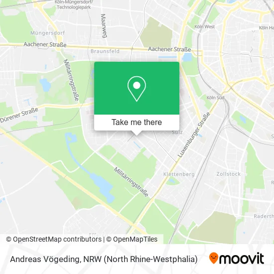 Карта Andreas Vögeding