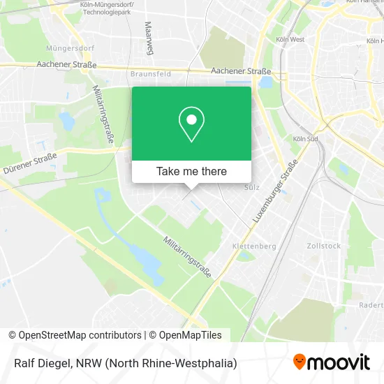 Карта Ralf Diegel