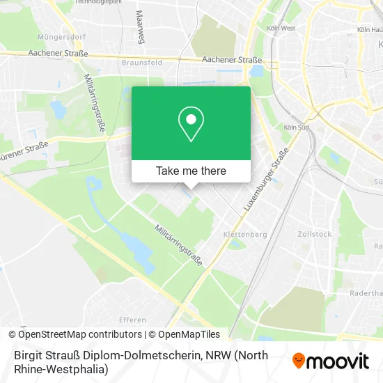 Карта Birgit Strauß Diplom-Dolmetscherin