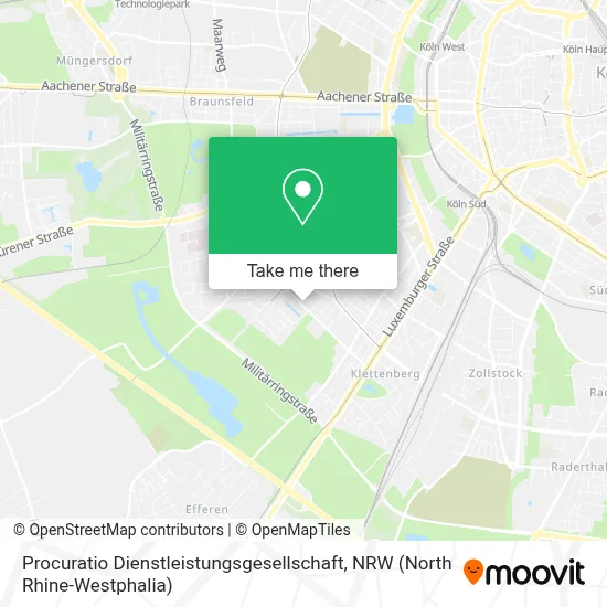 Procuratio Dienstleistungsgesellschaft map