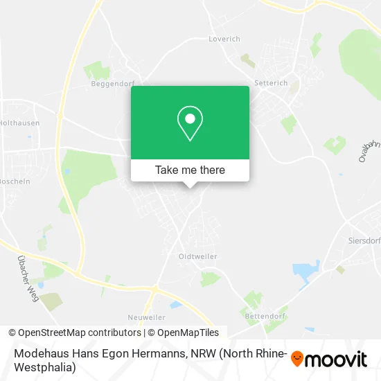 Карта Modehaus Hans Egon Hermanns