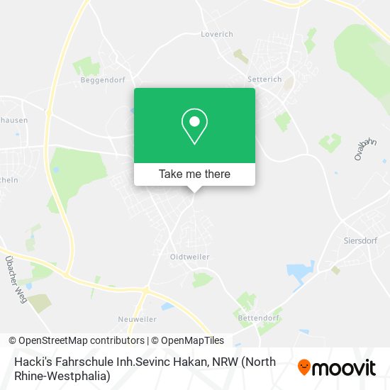 Hacki's Fahrschule Inh.Sevinc Hakan map