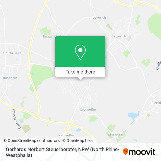 Gerhards Norbert Steuerberater map