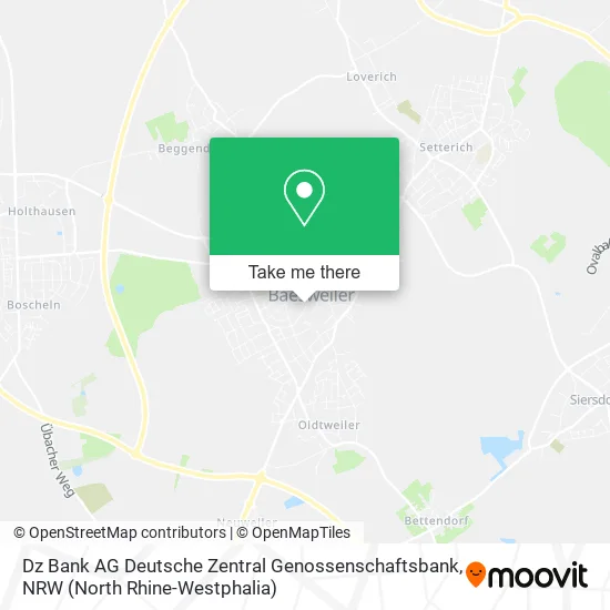 Карта Dz Bank AG Deutsche Zentral Genossenschaftsbank