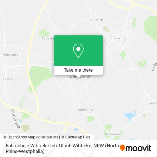 Карта Fahrschule Wibbeke Inh. Ulrich Wibbeke