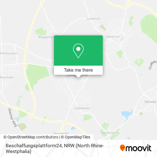 Beschaffungsplattform24 map