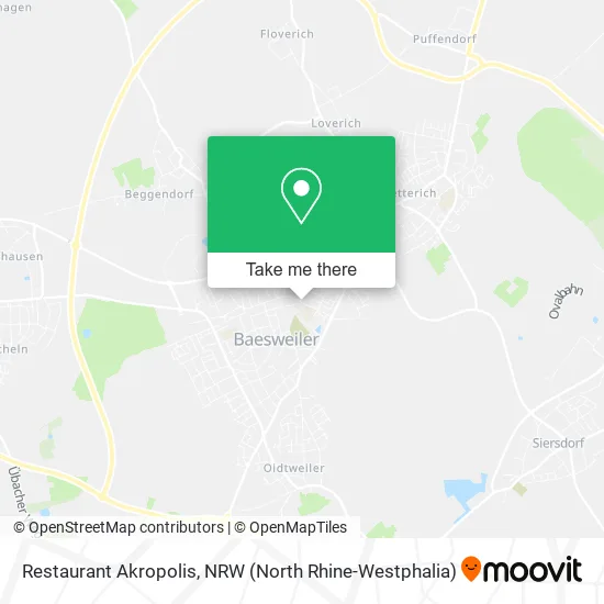 Карта Restaurant Akropolis