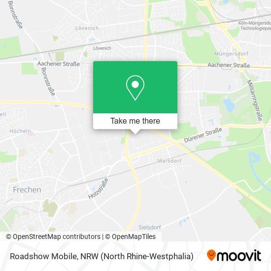 Roadshow Mobile map