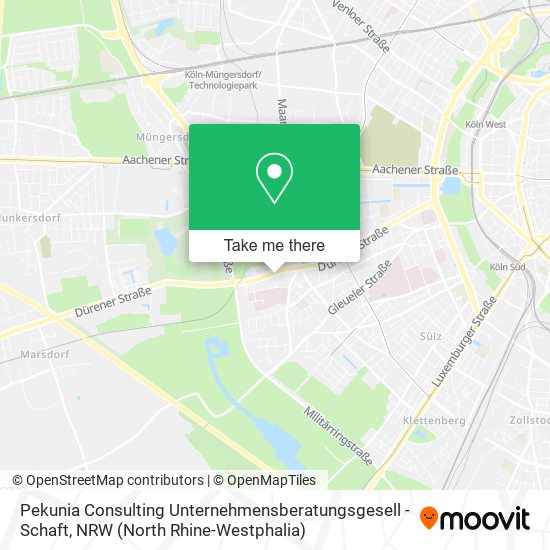 Pekunia Consulting Unternehmensberatungsgesell - Schaft map