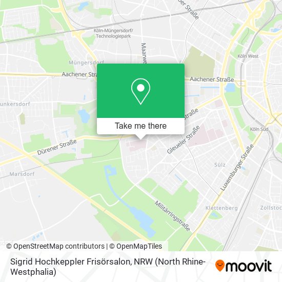 Sigrid Hochkeppler Frisörsalon map