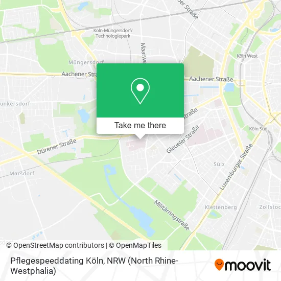 Карта Pflegespeeddating Köln