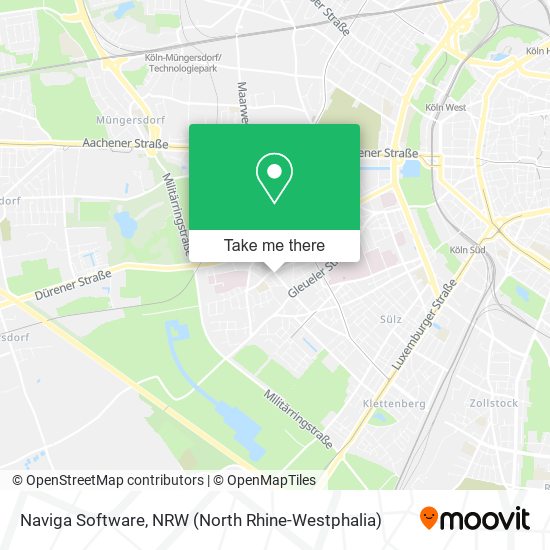 Naviga Software map