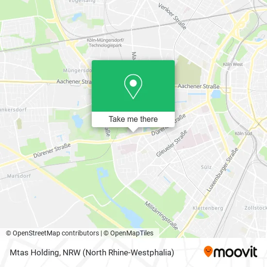 Карта Mtas Holding