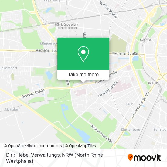 Dirk Hebel Verwaltungs map