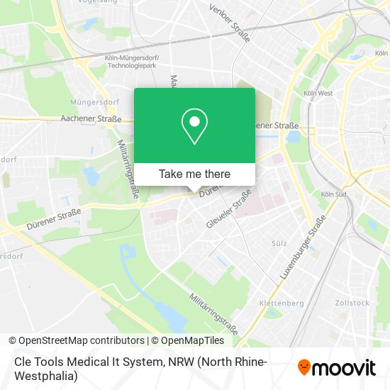 Cle Tools Medical It System map
