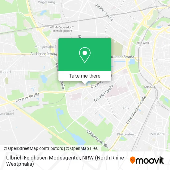 Карта Ulbrich Feldhusen Modeagentur