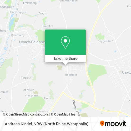 Карта Andreas Kindel