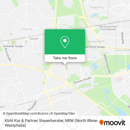 Kbht Kur & Partner Steuerberater map