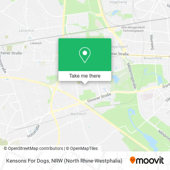 Карта Kensons For Dogs