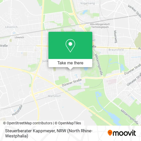 Steuerberater Kappmeyer map