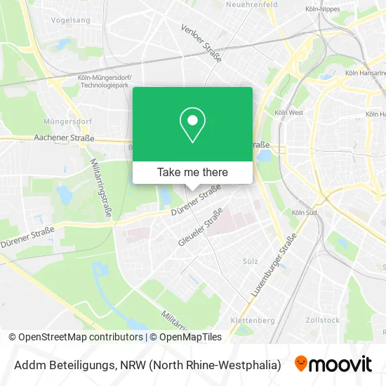 Карта Addm Beteiligungs