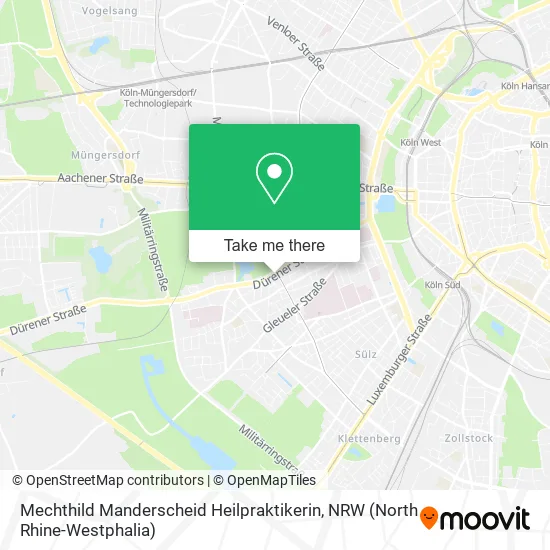 Карта Mechthild Manderscheid Heilpraktikerin