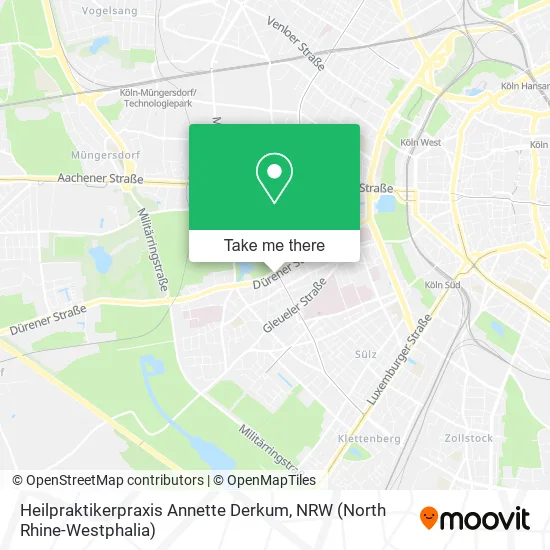Карта Heilpraktikerpraxis Annette Derkum