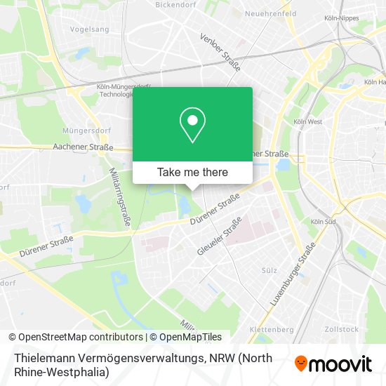 Thielemann Vermögensverwaltungs map